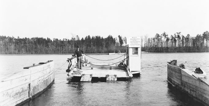 When the state took over operation of the ferry, a larger vessel was purchased in 1938 for less than $2,000. DELDOT ARCHIVES
